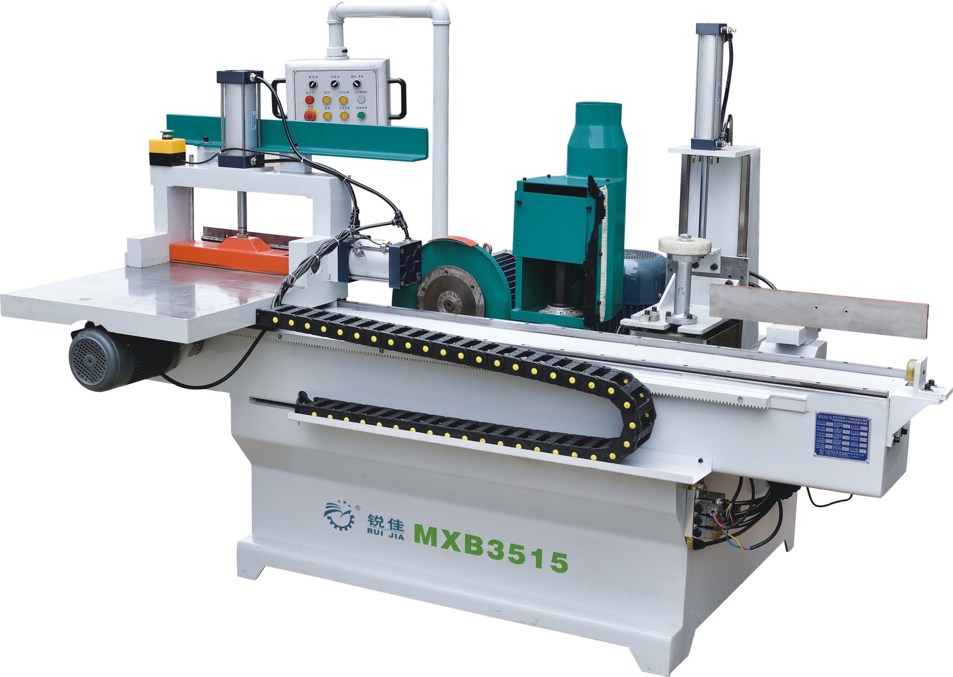 MXB3515 自动涂胶梳齿榫开榫机（单锯）